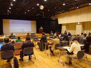 健康講演会　会場の様子